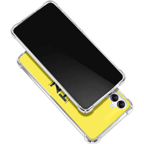 NBA Utah Jazz Standard - Yellow Galaxy A15 5G Clear Case